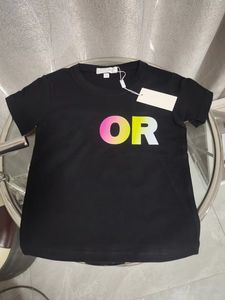 ベイビーTシャツキッズデザイナー服子供半袖女の子の男の子ティーファッション100％綿の快適な通気性トップスブランド2スタイル