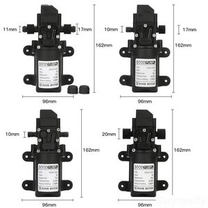 1 st jordbruk Automatisk flödesomkopplare 12V 130psi Small Safe Auto Membran Vattenpump 6L/min Självprimning Pumpar Högtryck