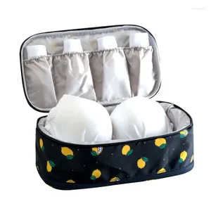 Storage Bags Portable Travel Underwear Bras Sock Divider Bag Fashion Waterproof Clothes Box Drawer Closet Organizer