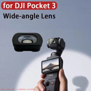 Akcesoria szerokopasmowe soczewki do kieszeni DJI 3 Filtr obiektywu aparatu 112 stopni 0,72x magent dla DJI Osmo Pocket 3 Handheld Gimbal Akcesoria