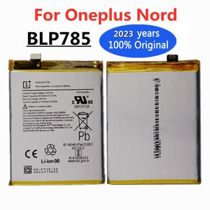 2023 år 100% Original BLP785 Ersättningsbatteri för en plus OnePlus Nord High Capacity 4115Mah mobiltelefonbatteribatterier