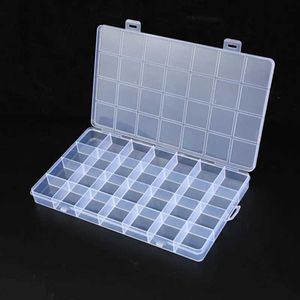 Jewelry Boxes 28 Grid Rectangular Plastic Jewelry Box Company Storage Box Jewelry Box Jewelry Box Jewelry Earring Bead Craft Display Container Organizer
