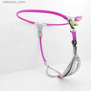 Other Health Beauty Items Invisible Female Stainless Steel Chastity Belt Device Adjustable Underwear Simple Lockable Pants BDSM Adult Toys for Woman L49