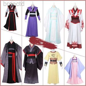 Anime Costumes Dao Mo To Shi Wei Wuxian Young/Lan Wangji/Jiang Cheng/Jiang Yanli Grandmaster of Demonic Cultivation Anime Cosplay Costume 240411