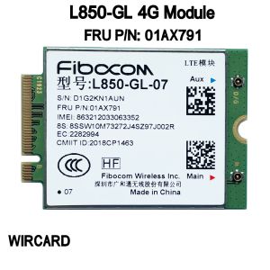 المودم Wircard L850GL FRU 01AX791 4G Card for ThinkPad X1 Carbon 6th Gen X280 T480 T580 X1 Yoga 3G X380 L480 L580 P52 LAPTOP