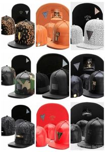 Cała marka synów baseballowych czapki kratowe skórzana kamuflażka metalowa zamek Casquettes Chapeus wełniany sporty na zewnątrz Hats M7266743