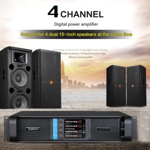 Verstärker 4 Kanal 4x2500W FP10000Q Power Amplifier Line Array Sound System Audio Professional Disco DJ -Stromverstärker