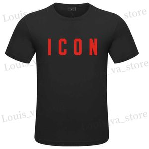 Magliette da uomo maglietta da uomo t-shirt da uomo casual maschile maglietta a corto slve sciolte cotone traspirabile coppie traspirabili magliette nere t240411