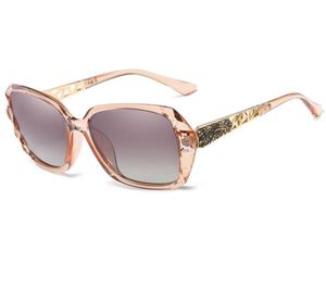Top Moda Women Brand Designer de óculos de sol polarizados de grandes óculos de sol Uv400 gradiente Lunettes de Soleil FEMMES4275072