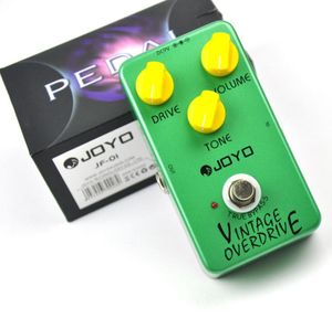 Pedale dell'effetto elettrico per overdrive vintage joyo jf01 con vero bypass3573318