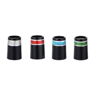 20 pezzi/punta del lotto dimensione 0,370 Ferrule a manica da golf per ferruli da golf in plastica Ferruli da golf Accessori rosso/argento/verde/blu