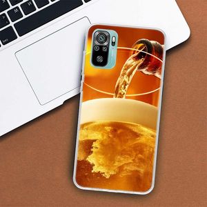 Dike Beer Phone -fodral för Xiaomi Poco M3 M4 M5 M5S X3 GT X4 NFC X5 X6 PRO F5 F4 F3 F2 F1 MI CC9 Obs 10 Lite Cover Soft Capa She She