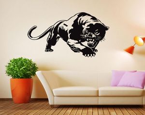 Yeni yaratıcı leopar vinil duvar çıkartmaları Hayvan Ev Dekor Oturma Odası Çıkarılabilir Diy Sanat Duvar Çıkartmaları DIY4462815
