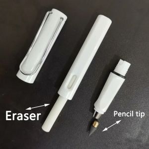 10 PC/set Unlimited Eternal New Pencil No Ink Writing Magic Pencil per scrivere Art Sketch cancerery Kawaii Pen School Supplies