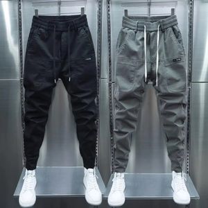 Spodnie towarowe Mężczyźni streetwear bawełniane joggery hip hopowe mody mody mody męskie mężczyzny haremowe spodnie Summer Harajuku Pants Mężczyźni Kobiety 240326