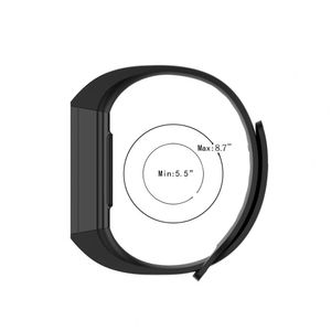 Für das Redmi -Band 4C Armband Uhrengurt für Xiaomi Mi Smart Band 4C Smart Bracelet Gurt Ersatz -Austausch Silikon Uhren -Armband