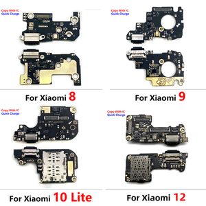 USB Micro Charger Charging Port Dock Connector Microphone för Xiaomi Mi 8 9 9T 10 10T MI10T MI11T 11 11T 12 Pro Lite