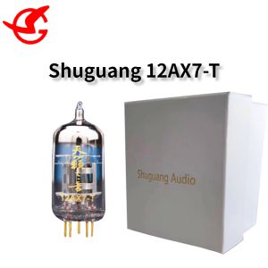 ShuGuang 12AX7-T Vacuum Tube - Quality Assured Matched Quad, Gold Pin Matched Quad Vacuum Tube Replaces 12AX7 ECC83 6N4