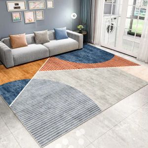 Nordic Geometric Living Room Large Area Rug Bedroom Decor Home Durable Carpet Soft Lounge Carpets Entrance Door Mat Alfombra