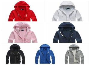 Tasarımcı Hoodie Yeni Mens Polo Hoodies ve Sweatshirts Sonbahar Kış Kıyısı Bir Kaput Sporu ile Ceket Zip Zip Up Men Hoodies Swe5073050