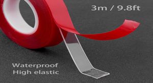 300cm Transparent Silicone Double Sided Tape Sticker For Car High Strength High Strength No Traces Adhesive Sticker Living Goods5000681