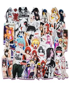 100pcs seksowna naklejka samochodowa anime hentai pinup króliczka dziewczyna Waifu naklejki naklejki walizka laptopa ciężarówka samochodowa Waterproof6001459