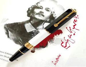 Escritor de edição limitada William Shakespeare Rollerball Pen Gel Pen de design exclusivo Escrita Escola de Escola de Escola com NumBe1318831