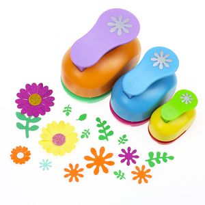 7.5cm 5cm 3.5cm 2.5cm 1.5cm 0.9cm Flower Craft Punch Scrapbooking School Paper Puncher Eva Hole Punch 6 Petal Cutter無料船