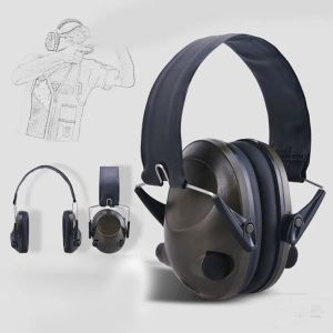 systems New TAC 6S AntiNoise Audio Headphone Tactical Shooting Headset Soft Padded Electronic Earmuff for Sport Hunting Music Wholesale