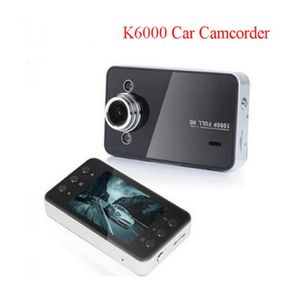 K6000 Car DVRS 1080p 24 -calowy pełny hD Nocny rejestrator deski rozdzielczej wizja wizja kamera Veicular Dashcam Rak Rejestracja wideo DVR K608624842