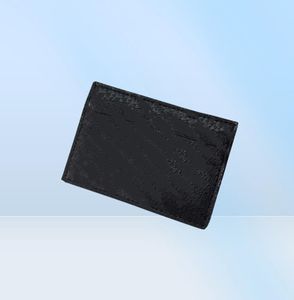 523685 BEE ANIMALIER CARD CASE Designer Mens Leather Card Holder Mini Pocket Organizer Wallet Coin Purse Fashion Signature Cardhol9265851