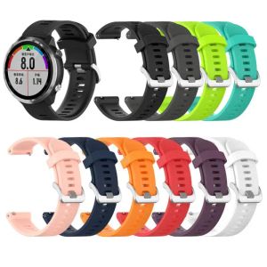 Remmar Ny mjuk silikonersättningsrem för Garmin Vivoactive3 Vivomove smart armband för Garmin Vivoactive 3 Musikbandarmband