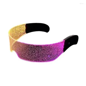 Party -Dekoration Q6PE 7 Farben LED -Brillen leuchten leuchtende Sonnenbrillen Neons für Bar