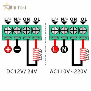 0-999s/min/stunde T2310 Digital Time Controller Countdown-Timer-Switch DC 12V 24 V A220VC 110V Verzögerungs-Timer-Relais-Netzteilversorgung