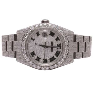 Lussuoso guardia completamente ghiacciata per uomo donna top artigianato orologi Mosang Diamond unici e costosi per il lussuoso hip hop lussuoso 87334