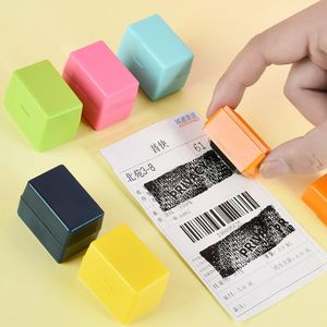 1pc Mini Identity Cover Roller Stamps Elminators Roller Confidential Packag