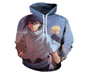 Nadruk 3D Nowe bluzy z kapturem mężczyźni 3D Bluzy anime hatake kakashi bluza z kapturem mężczyzna mężczyzna kobieca swobodne długie rękawie 4277314