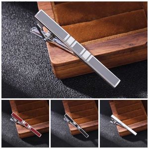 Tie Clips Personalidade Moda Business Style Mens Wear Formal For Diário Desgaste Simples CLIP DE TAPE Y240411