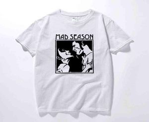 Mad Season Above T Shirt Music Grunge Rock Alice In Chains Screaming Trees New Summer Men clothing Cotton Men tshirt Euro Size G127403592