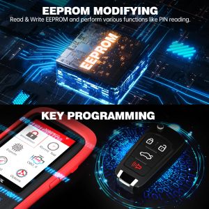 Xtool x100 pro3 клавиша программиста сопоставление клавиш eeprom Auto Diagnostic Tool 7 Служба службы функции чтения PIN -код срока службы бесплатное обновление