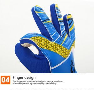 ZHENGDONG Kid's Soccer Goalkeeper Gloves For Children 5-16 Years Old Soft Goalkeeper Gloves Children Riding Scooters