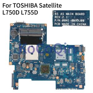 Płyta główna laptopa Kocoqin do satelitarki Toshiba L755 L750D L755D płyta główna H000034200 08N10N93J00