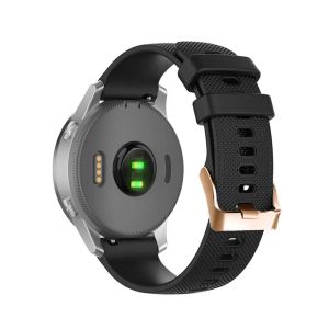 18 20 mm Smart Watch Pasek do Garmin Vivoaction3 4 4s Venu 2 Plus Sq Vivomove HR Silikon Bander Forerunner 245 Watchband Bransoletka