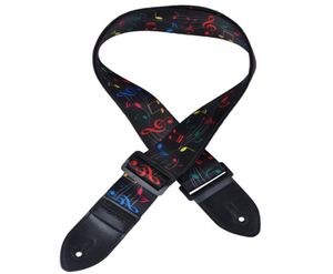 New Colorfull Music Sheet Polyester Guitar Straps For Acoustic Guitars Adjustable 15M8610573