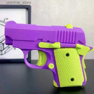 Sand Play Water Fun Mini 1911 Childrens Toy Gun 3D Printing Fidget Toy For Kids Adults Stress Relief Toy Christmas Gift L47