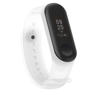 Silikonrem för Xiaomi Mi Band 3 4 5 6 Färgglada rem Xiaomi Smartwatch Men Kvinnor Soft Miband armband Ersätt för Xiaomi