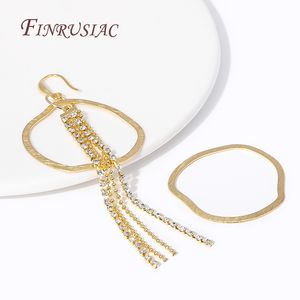18k guldpläterad matt oregelbundna örhängen tillbehör mässing metall örhänge som gör hänge fynd för diy kvinnor örhängen smycken