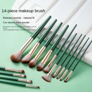 Ben spazzole per trucco 14pcs/set strumenti di bellezza Strumenti per sopracciglia per occhiali per sopracciglia Cosmetica