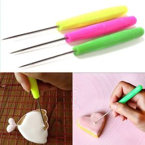 Biscuit Exhaust Needle Cake Baking Tools Biscuit Icing for Gingerbread Sugar Embossing Marking Needle Baking Pastry Tools
