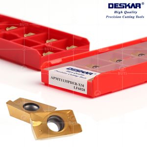 DESKAR 100% Original APMT1135PDER APMT1605PEER-XM LF6028 High Quality CNC Lathe Tool Milling Carbide Insert Cutting Turning Tool